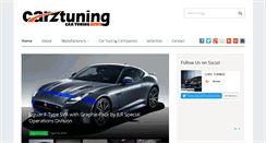 Desktop Screenshot of carztuning.com